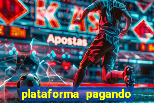 plataforma pagando no cadastro slots